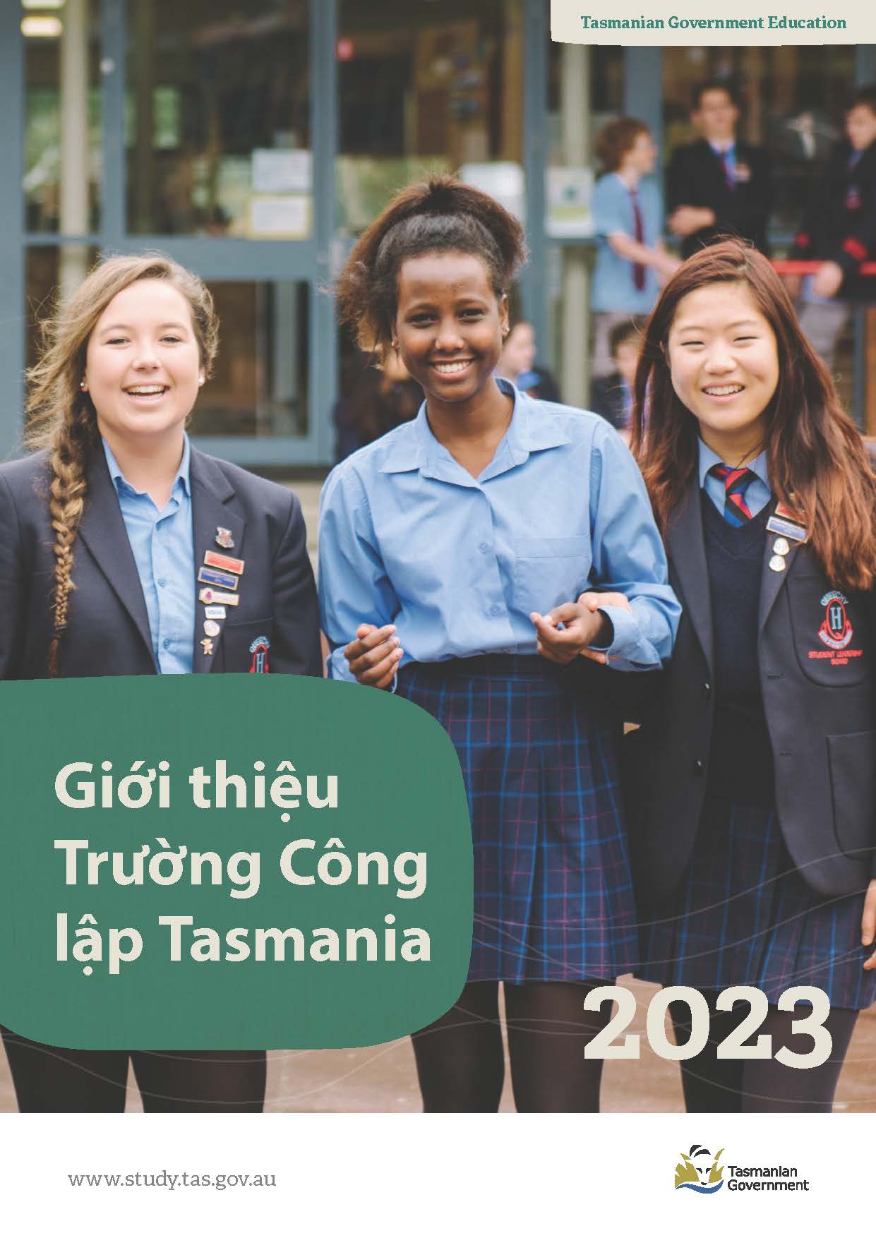 truong THPT cong lap bang Tasmania